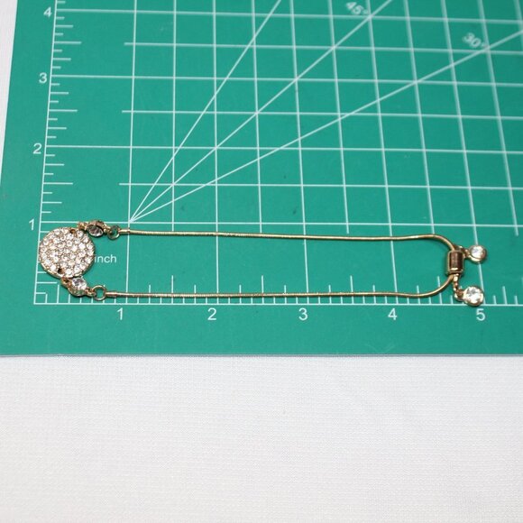 Beautiful Gold Tone Ankle Bracelet - Picture 5 of 6